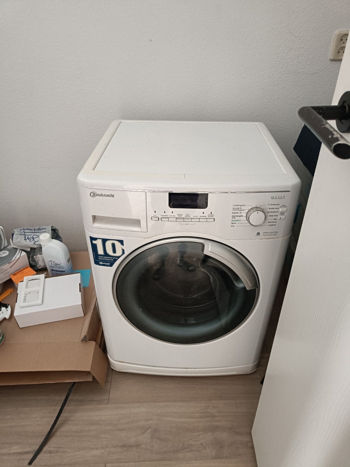 Wasmachine Bauknecht, Ophalen, 1200 tot 1600 toeren, Gebruikt, 8 tot 10 kg