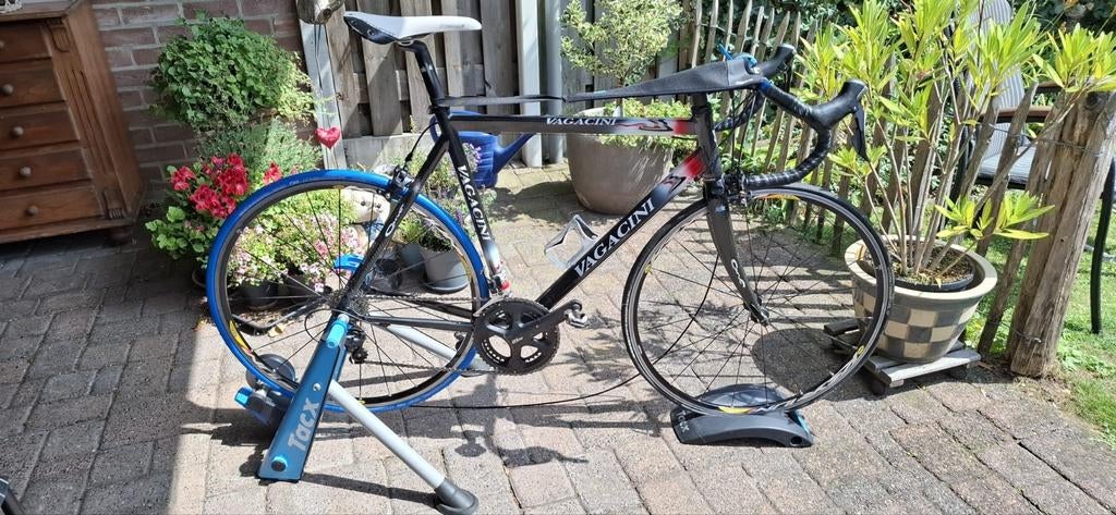 Tacx met fiets, Sport en Fitness, Wielrennen, Ophalen, Gebruikt