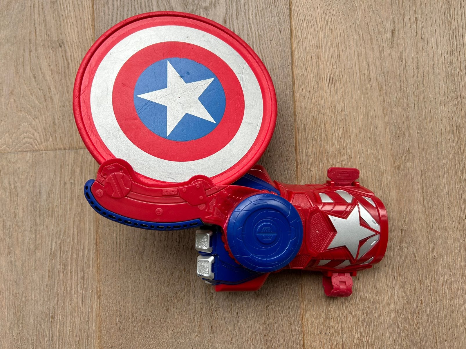 Marvel Avengers power moves roleplay captain America NERF, Ophalen of Verzenden, Gebruikt