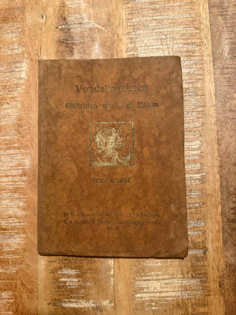 Vondelingskens, Gedichten van Alice Nahon, Boeken, Gelezen, Alice Nahon, Ophalen of Verzenden, Eén auteur