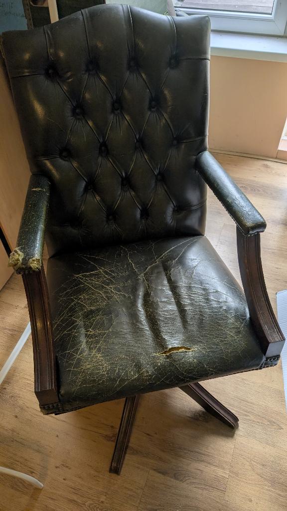 Captains chair (opknappertje), Ophalen