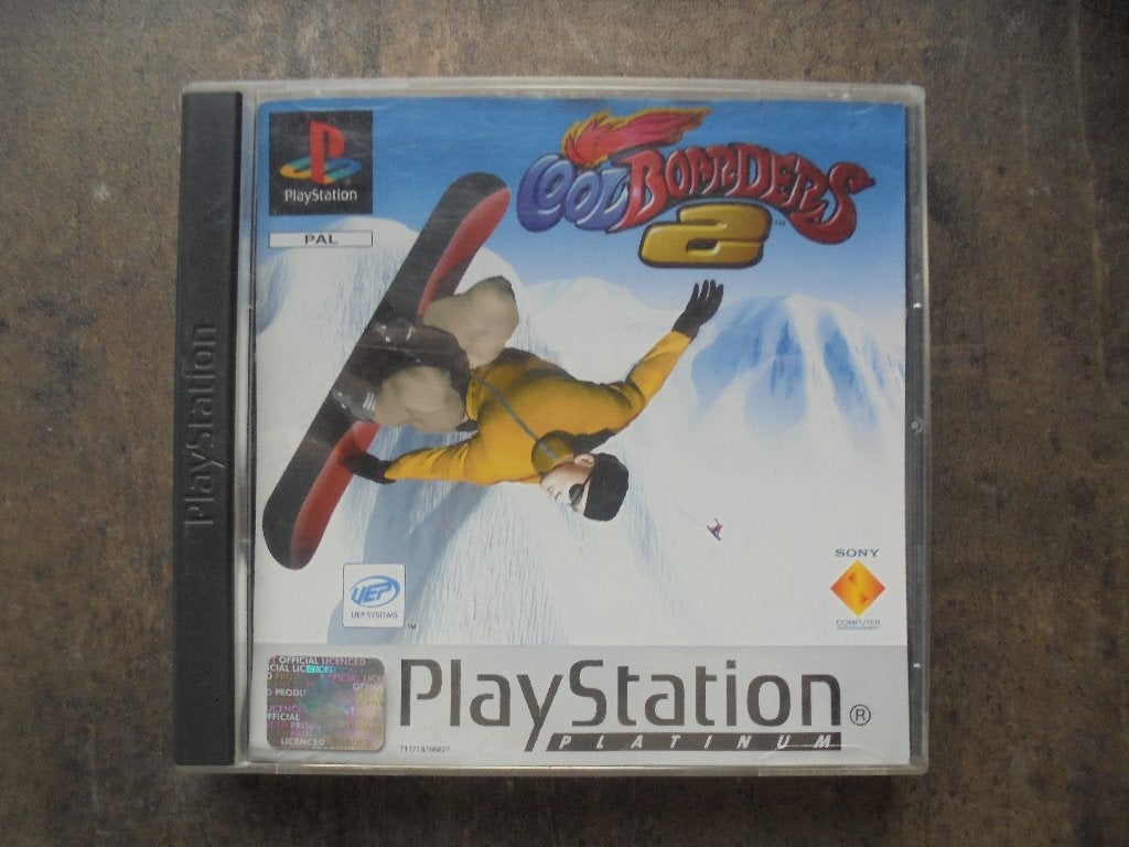 Cool Boarders 2 voor PS1 (zie foto's), Gebruikt, 1 speler, Ophalen of Verzenden, Vanaf 3 jaar