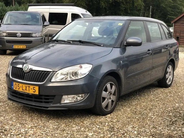 Skoda FABIA 1.2 TDI GREENLINE AC/CRUISE/LMV, Auto's, Voorwielaandrijving, Euro 5, Zwart, 1199 cc