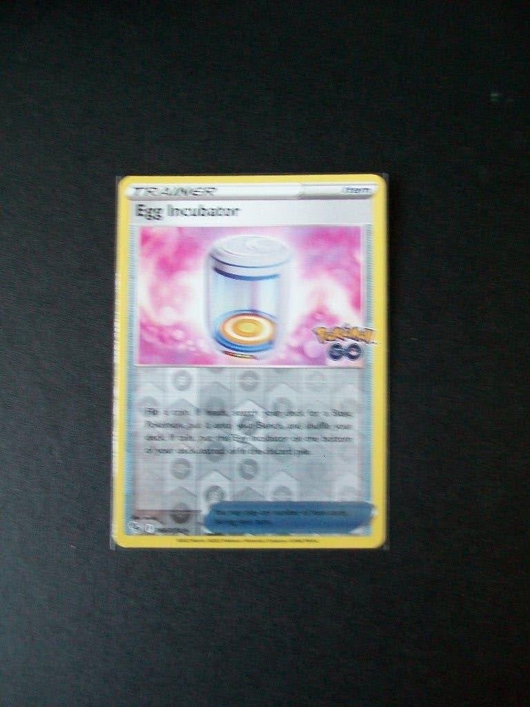 2881. Nieuwe Pokemon GO Kaart holofoil EGG INCUBATOR 066/078, Verzenden, Nieuw, Losse kaart, Foil