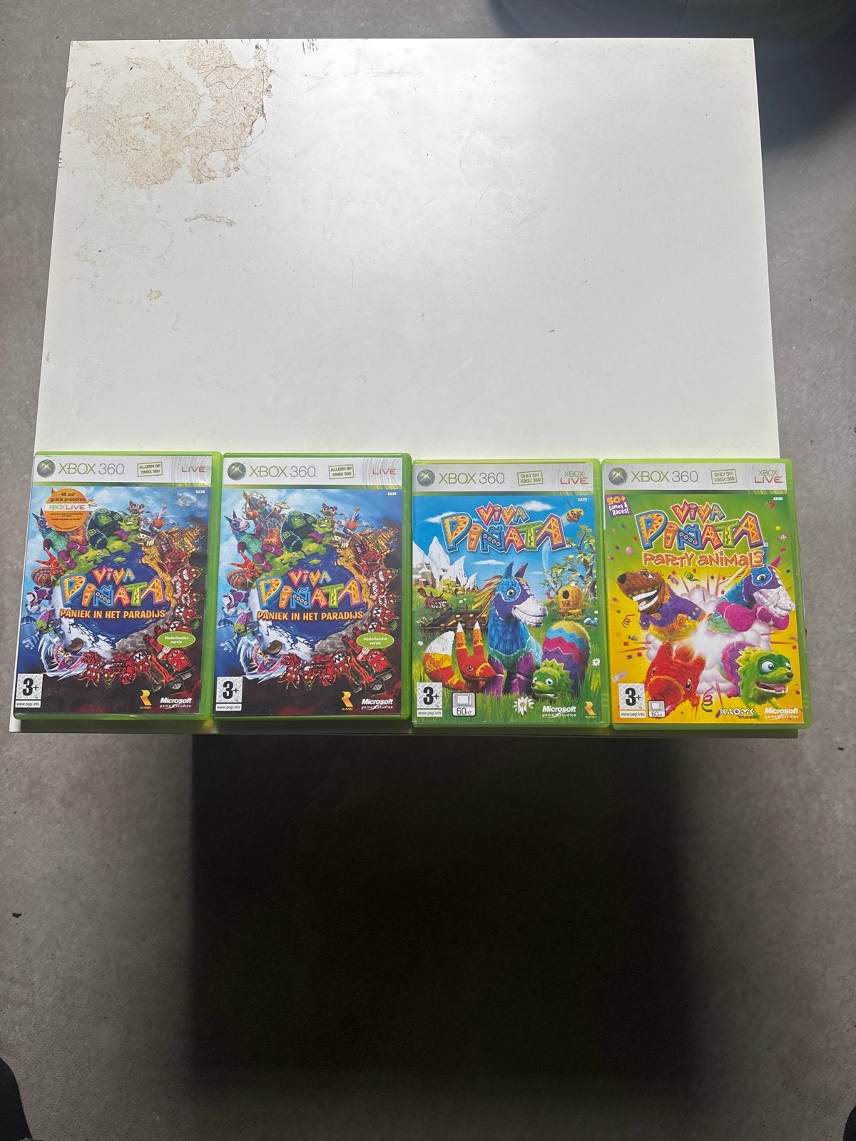 Viva Piñata Xbox 360 games - 4 stuks, Gebruikt, 1 speler, Ophalen of Verzenden, Vanaf 3 jaar