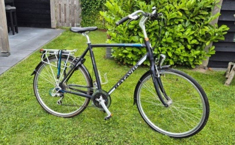 Batavus Tourmelet Herenfiets - Framemaat 61, Fietsen en Brommers, Fietsen | Heren | Herenfietsen, Gebruikt, Versnellingen, Batavus