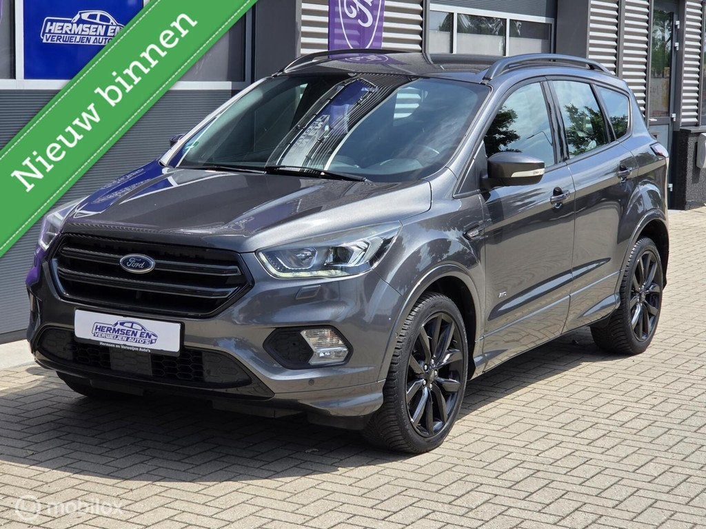 Ford Kuga 1.5 EcoBoost ST Line 182pk automaat, Automaat, Zwart, 4 cilinders, 1850 kg