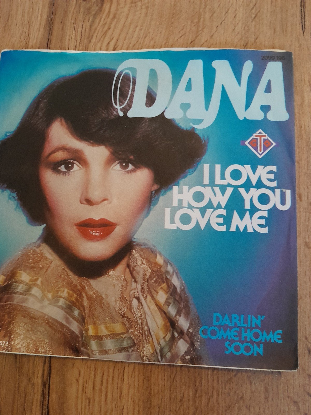 dana 7 inch i love how you love me, Ophalen of Verzenden, Zo goed als nieuw, Pop