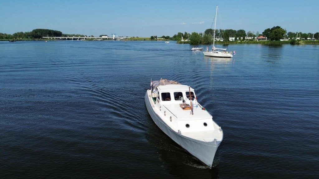 Motorschip Pax Ex patrouille boot Halfgelijder 12.5 meter, Overige merken, Gebruikt, Diesel, 100 cm