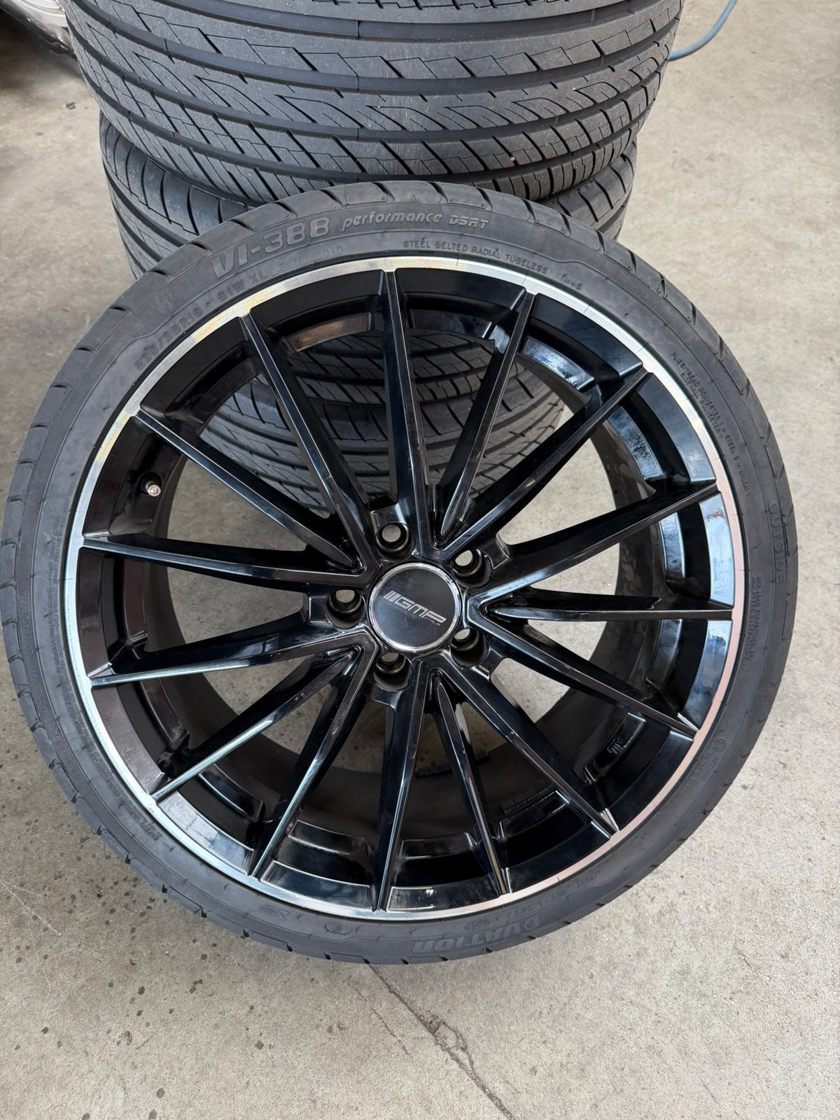 Demoset 19inch 5x112 2353519 oa merc vw audi, Auto-onderdelen, Velg(en), 235 mm, Zomerbanden, Ophalen