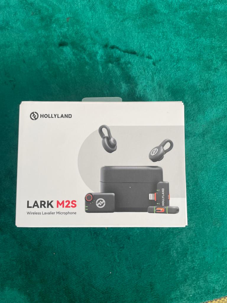 Hollyland Lark M2S Draadloze Lavalier Microfoon Set, Muziek en Instrumenten, Ophalen of Verzenden, Zo goed als nieuw, Overige typen