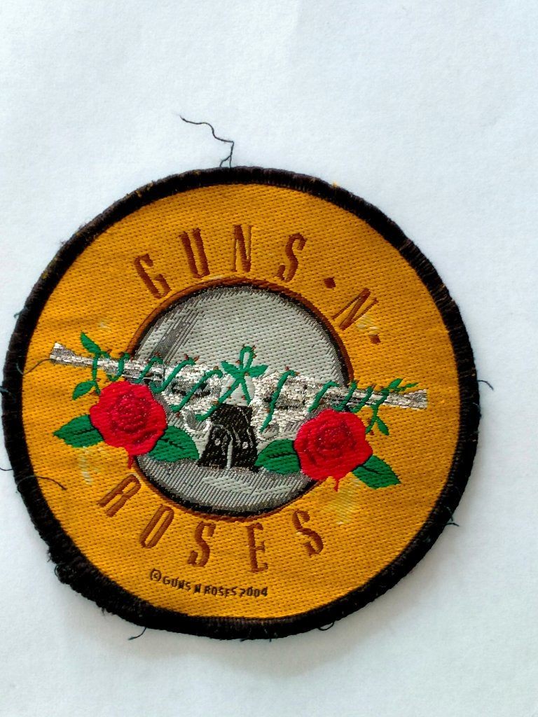 Guns n Roses 2004 logo rock muziek kleding patch embleem, Ophalen of Verzenden, Gebruikt, Kleding