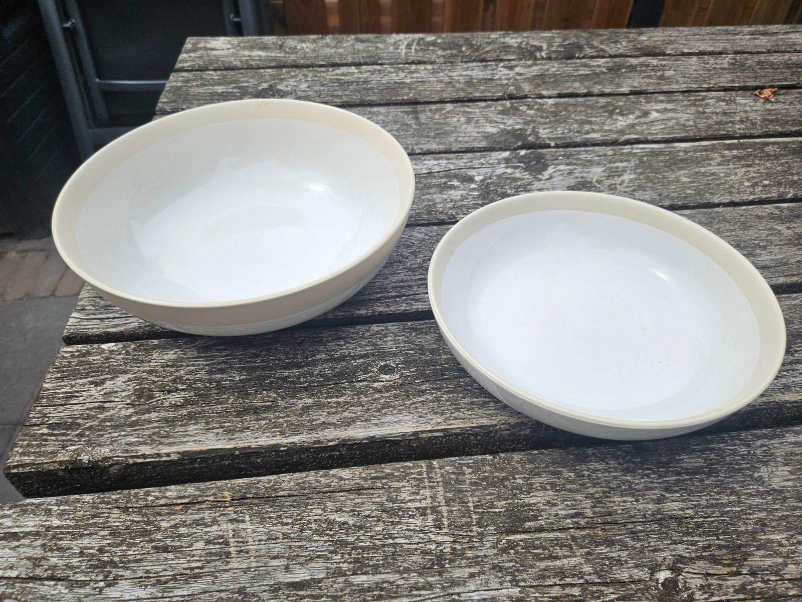 2 Hema schalen, Huis en Inrichting, Ophalen of Verzenden, Nieuw, Rond, Schaal