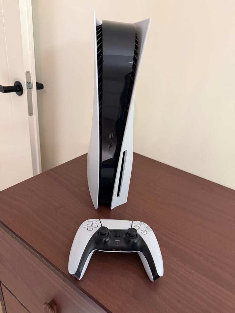 PlayStation 5 Disc Edition met Controller, Ophalen of Verzenden, Gebruikt, Playstation 5