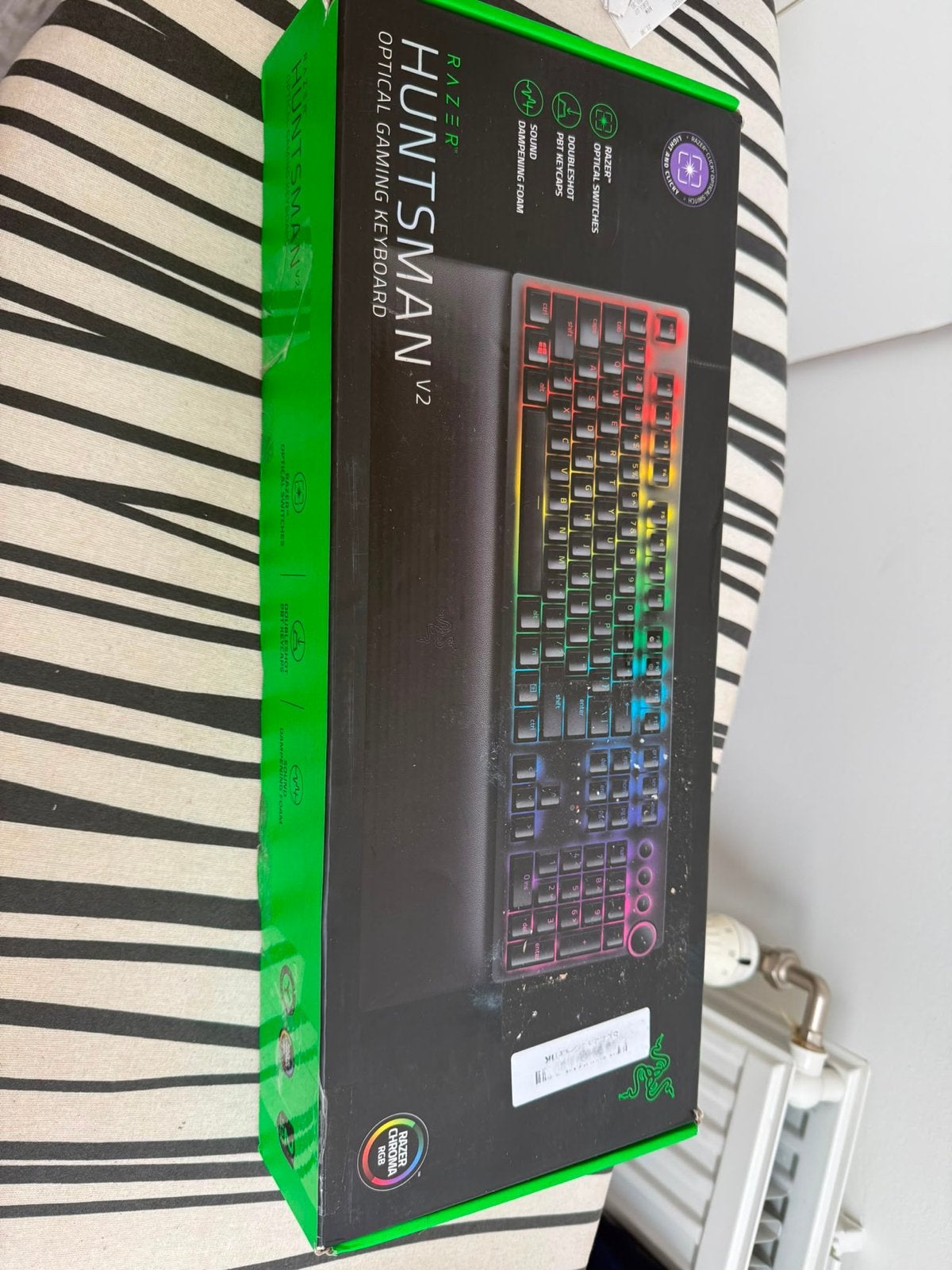 Razer Huntsman V2 Optisch Gaming Toetsenbord, Gaming toetsenbord, Nieuw, Ophalen of Verzenden, Qwerty