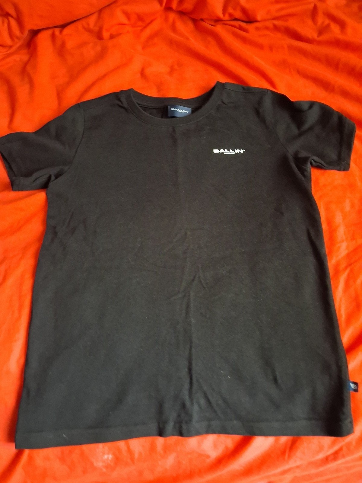 Ballin' Amsterdam T-shirt Zwart, Ophalen of Verzenden, Zo goed als nieuw, Jongen, Shirt of Longsleeve