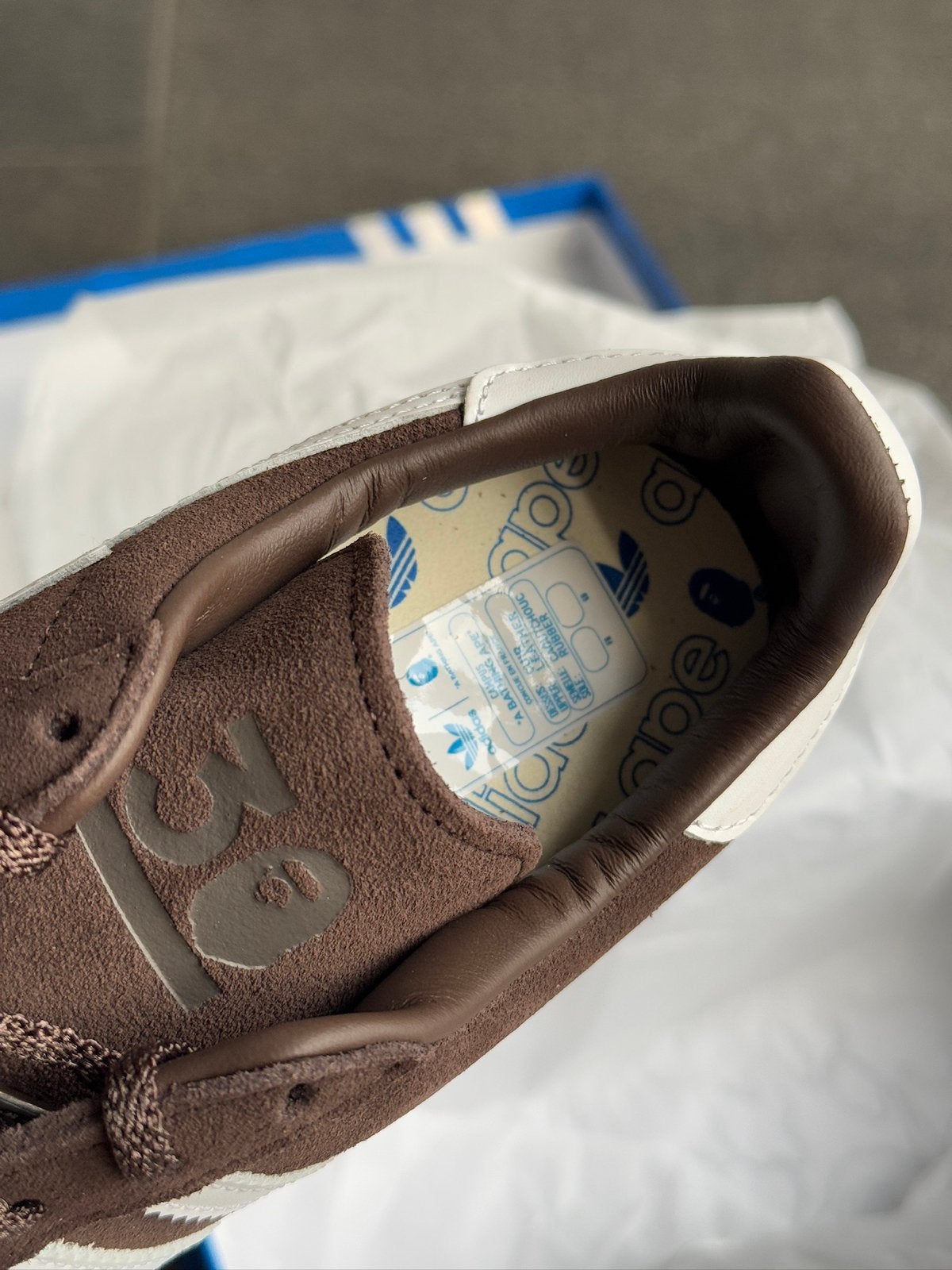 Adidas x Bape Campus 80s sneakers, Kleding | Dames, Bruin, Adidas, Nieuw, Ophalen of Verzenden