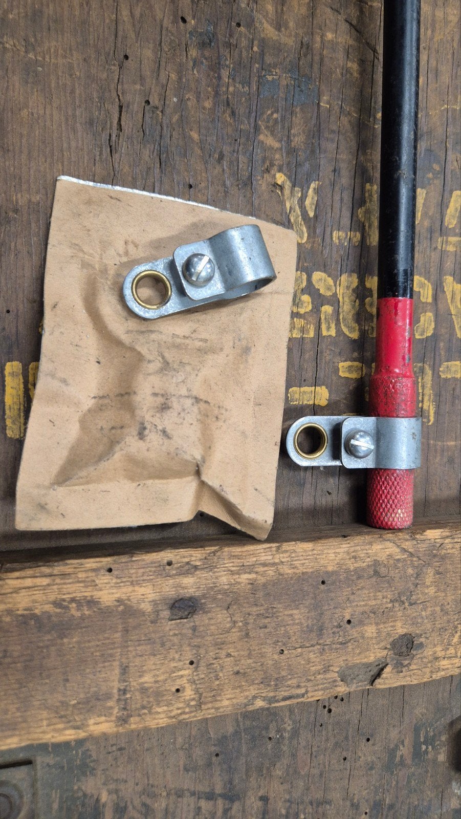 US radio antenna clamp NOS jeep willys MB ford GPW dodge wc, Ophalen of Verzenden, Amerika