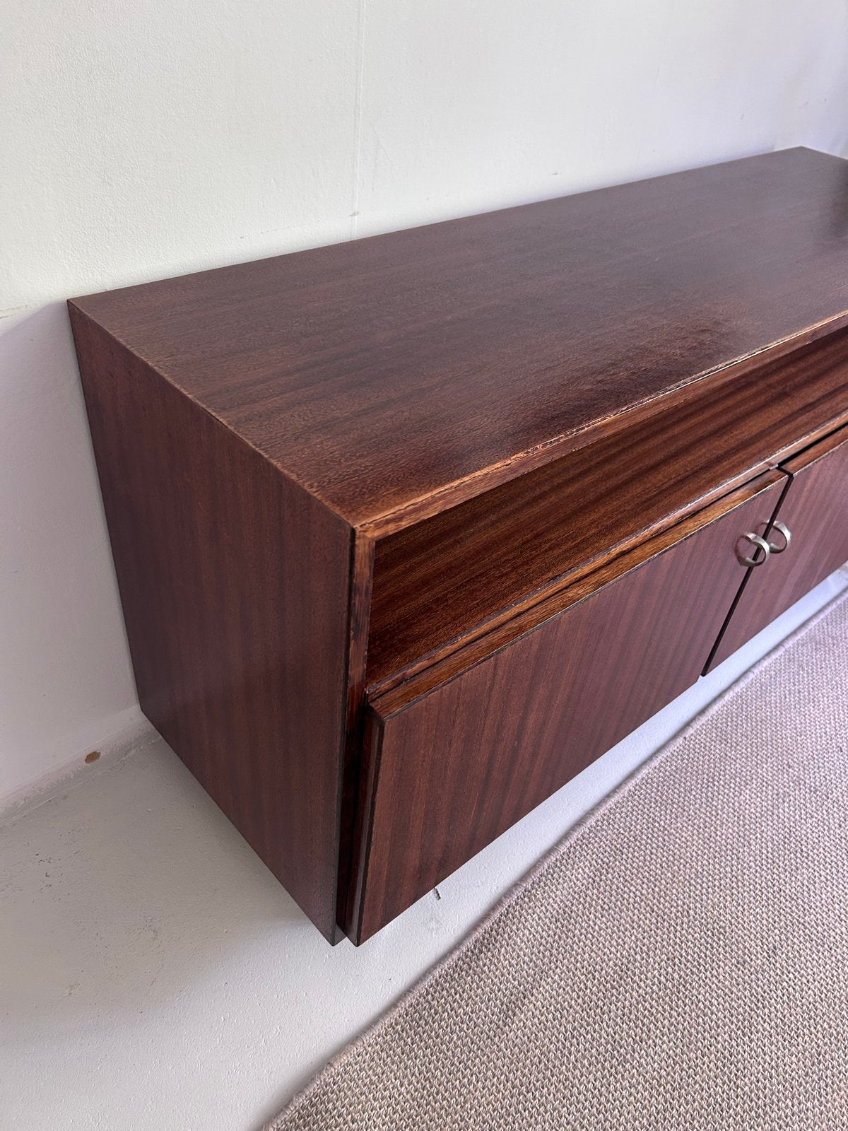 Kast 130x40x63 cm - vintage LP kast, Huis en Inrichting, Kasten | Dressoirs, Gebruikt, 100 tot 150 cm, 25 tot 50 cm, Met deur(en)