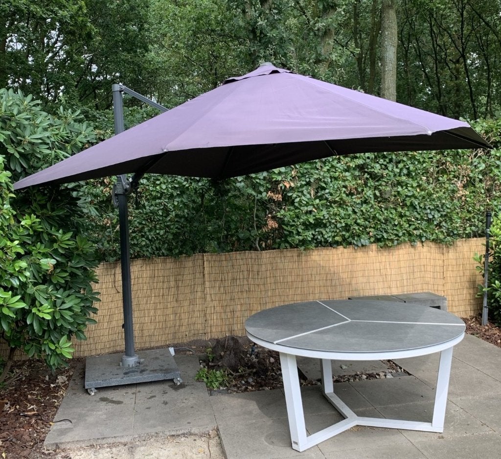 Zweefparasol, Tuin en Terras, Ophalen, Verstelbaar, Gebruikt, 2 tot 3 meter