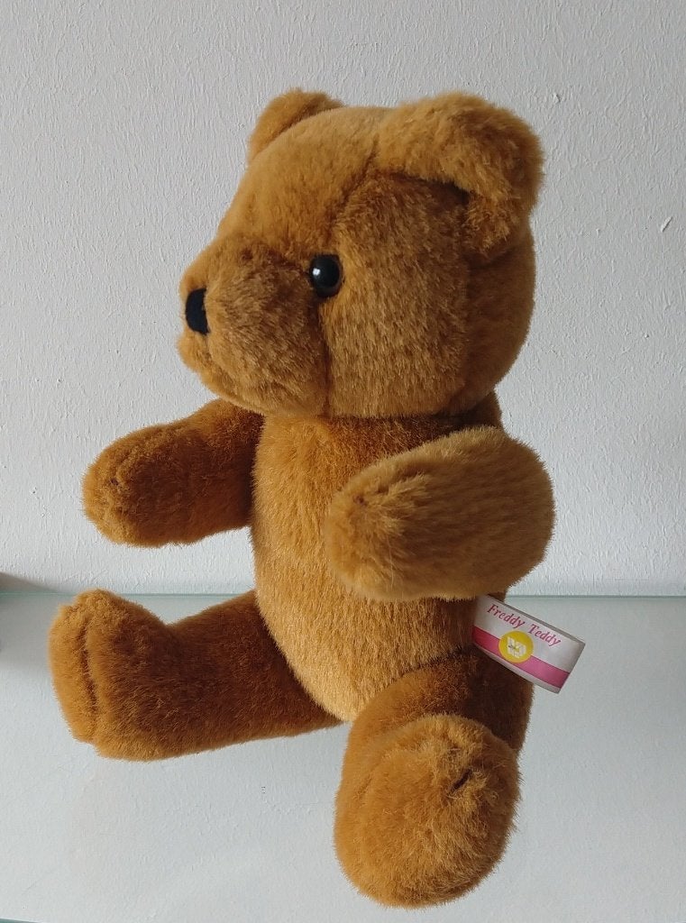 beer Freddy Teddy , V&D, volgnr 15, Ophalen of Verzenden, Zo goed als nieuw, Stoffen beer, Overige merken