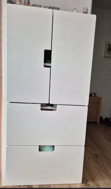 Vandaag Gratis: IKEA Stuva halfhoge kast (gedemonteerd), Ophalen, Overige materialen, Gebruikt, 100 tot 150 cm
