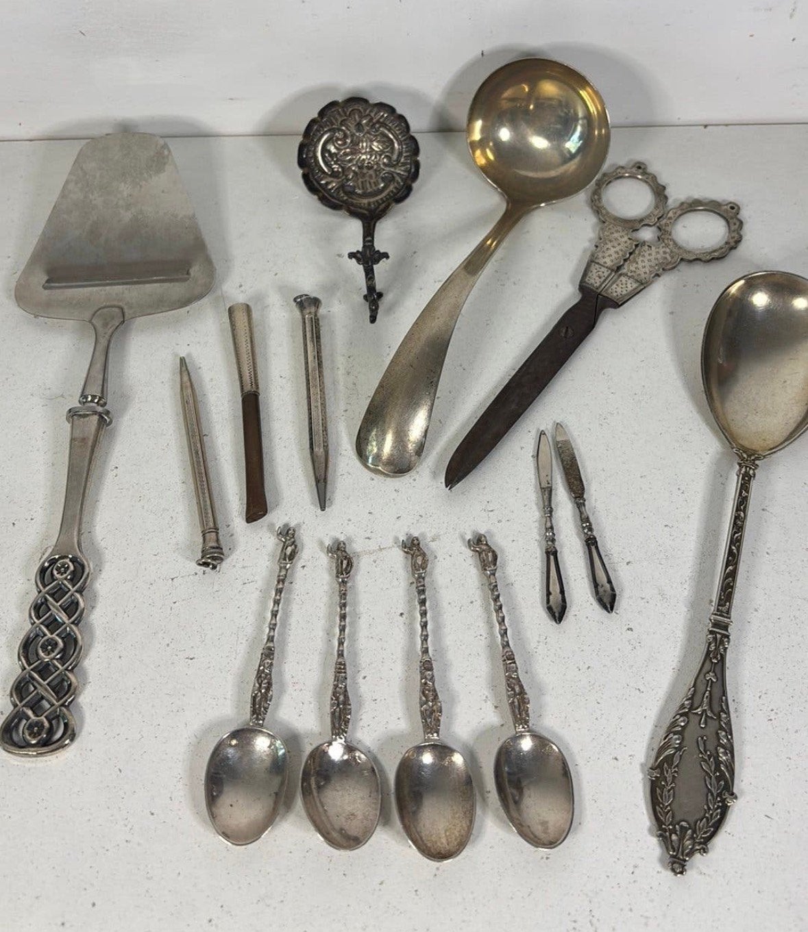 Bestekdelen zilver, Verzenden, Zilver