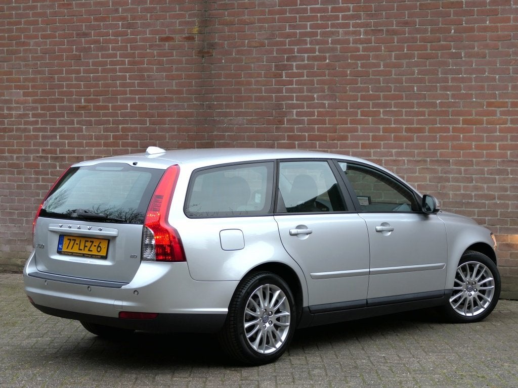 Volvo V50 2.0 Sport Navi / Elektrische stoel / High performa, Auto's, Volvo, Stof, Gebruikt, Zwart, 1283 kg