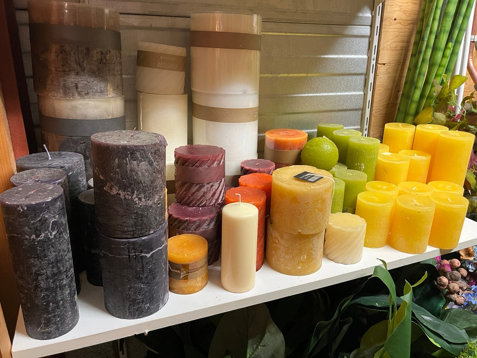 55 stuks (partijtje) nieuwe kaarsen vele maten en kleuren, Ophalen, Nieuw
