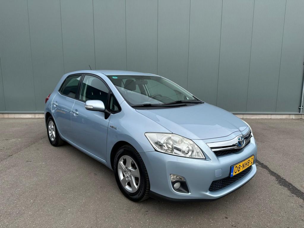 Toyota Auris 1.8 Full Hybrid Asp. TREKHAAK | NAP !, Euro 5, 4 cilinders, Blauw, Startonderbreker