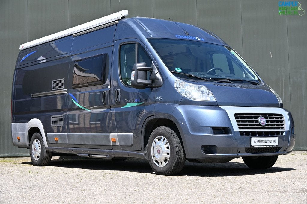 Chausson Twist Prestige 08|Frans Bed|Luifel|Lage KM|MOET WEG, Caravans en Kamperen, Campers, Ringverwarming, Verwarmde buitenspiegels