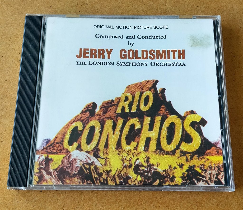 Rio Conchos Soundtrack CD 1989/199? Jerry Goldsmith, Ophalen of Verzenden, Zo goed als nieuw