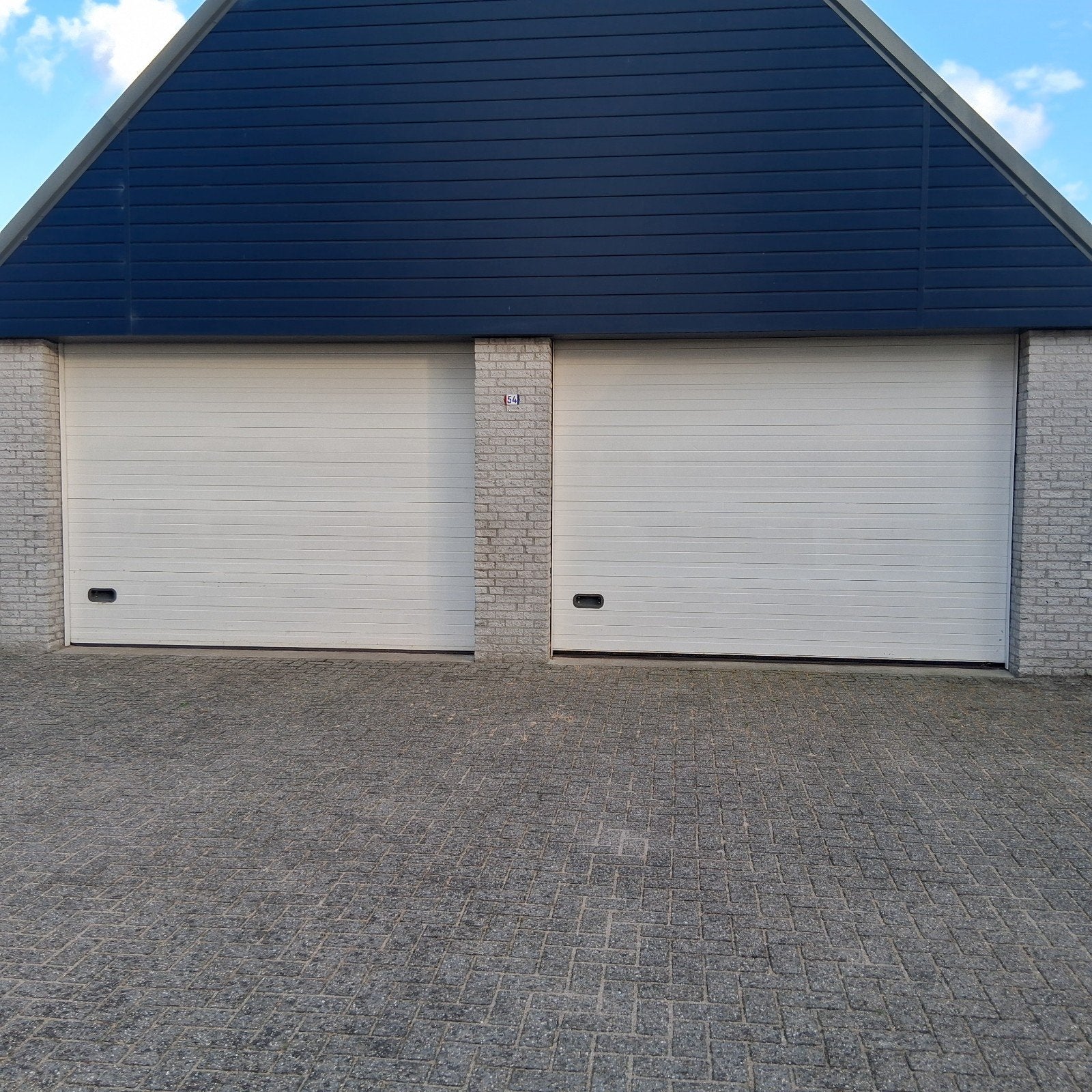 roldeur merk nassau electrische met afstandsbediening, Ophalen, Gebruikt, Garagedeur, Metaal