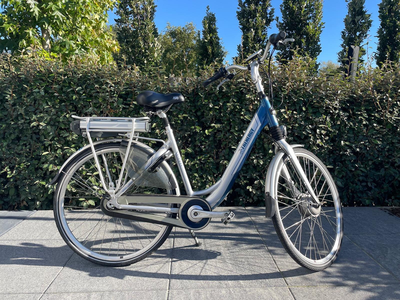 Trenergy e luxe electrische damesfiets, Gebruikt, 51 tot 55 cm, 50 km per accu of meer, Ophalen