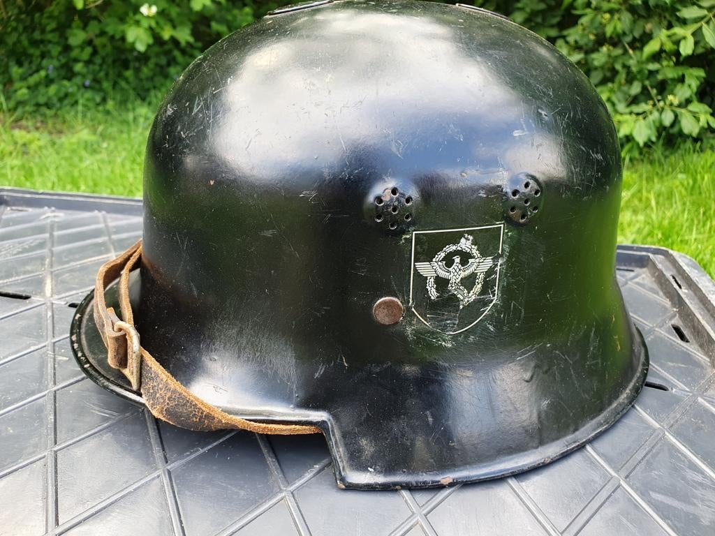 Duitse m34 helm, Verzamelen, Ophalen of Verzenden, Landmacht, Duitsland, Helm of Baret