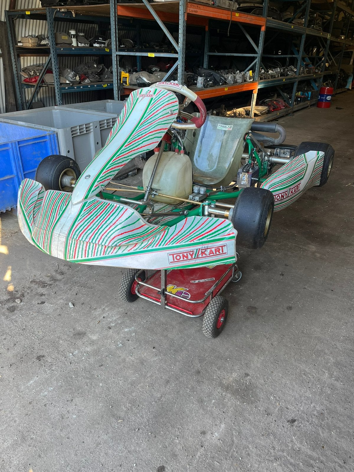125cc rotax kart, Ophalen, Zo goed als nieuw, Kart
