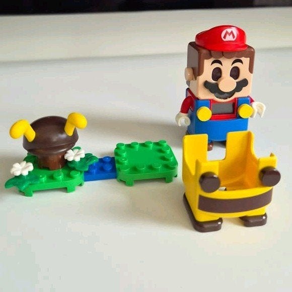 LEGO Super Mario 71393 Bijenpak, Kinderen en Baby's, Ophalen of Verzenden, Zo goed als nieuw