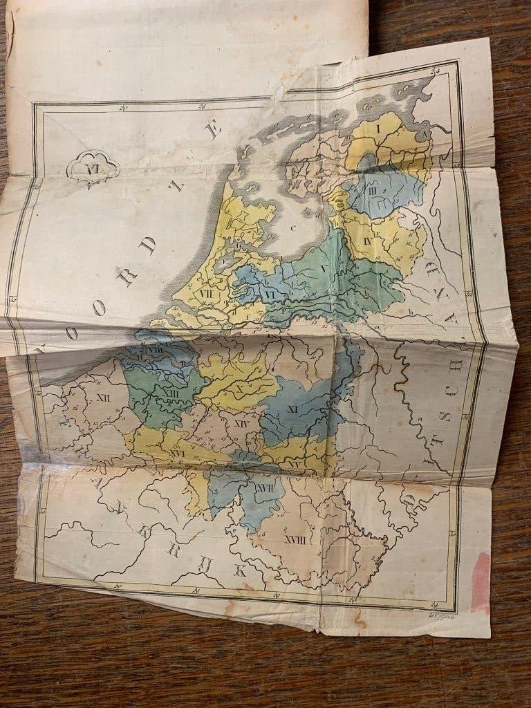 Prinsen Geographische Oefeningen 1834 met 24 kaarten, Ophalen of Verzenden