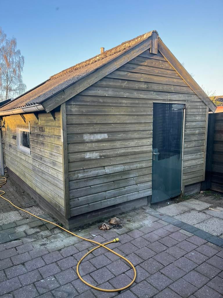 Schuurtje/ tuinhuis.., Ophalen of Verzenden, Zo goed als nieuw, 250 tot 500 cm