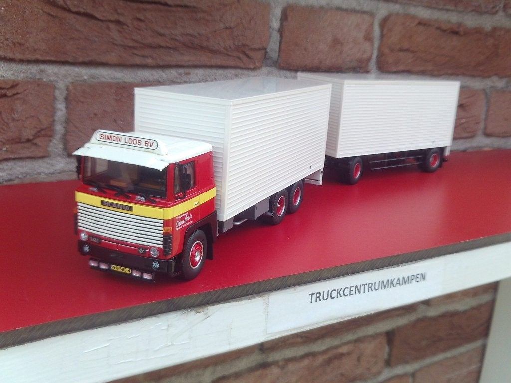 Tekno  Scania  141  V8  van  Simon  Loos., Ophalen of Verzenden, Nieuw, Bus of Vrachtwagen, Tekno