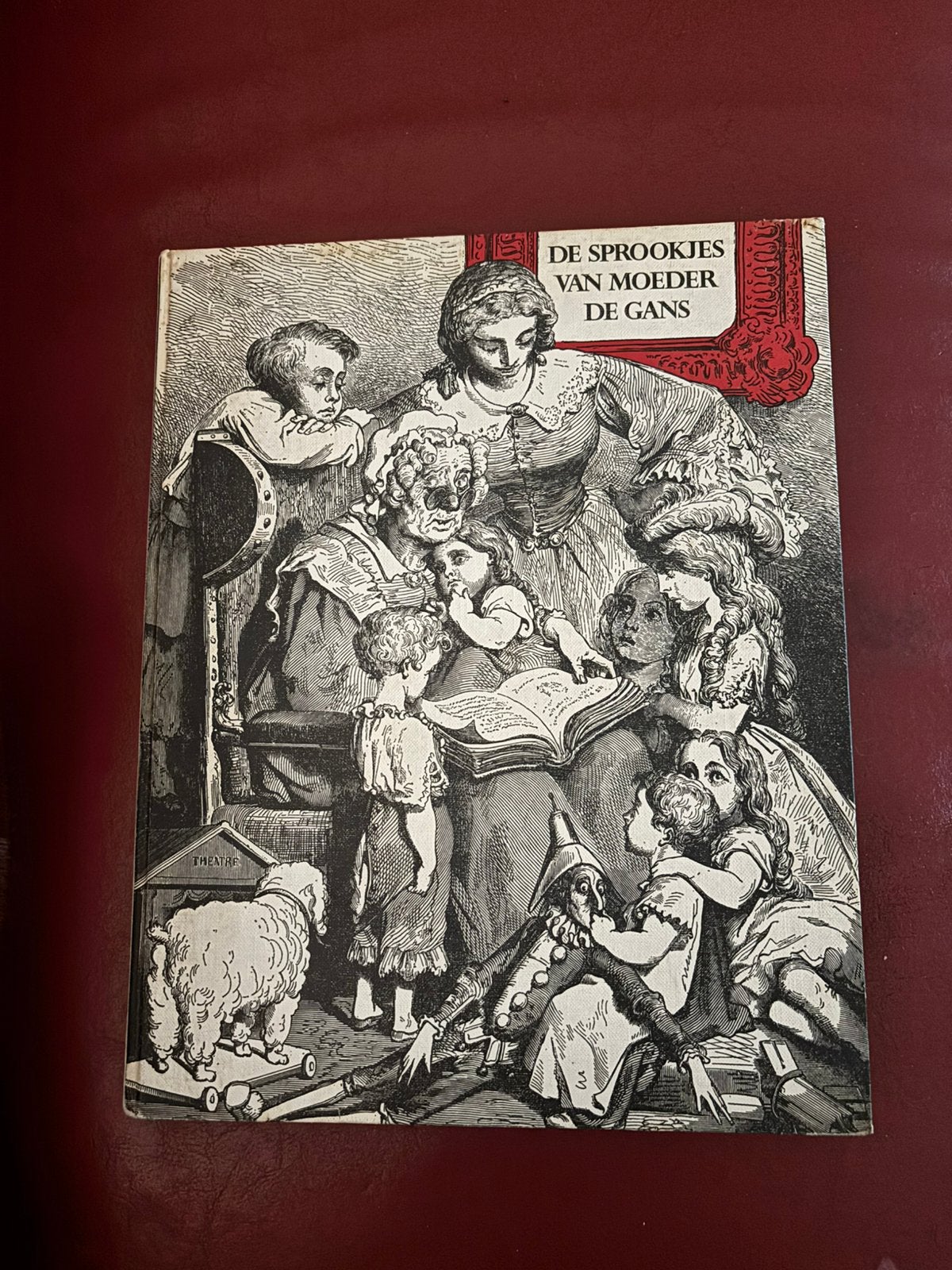 Antiek sprookjesboek van moeder de gans., Antiek en Kunst, Ophalen of Verzenden