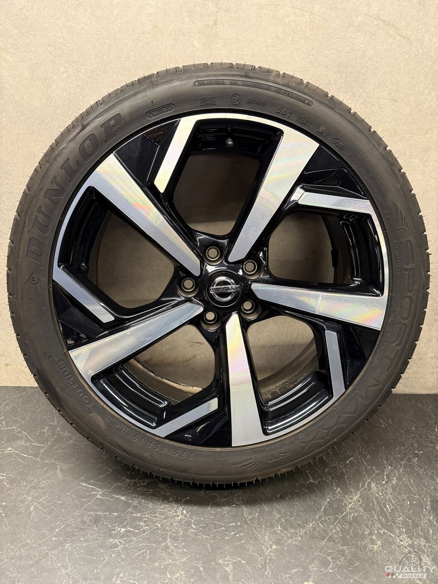19” Nissan Juke F16, Qashqai J11, Kadjar Velgen + Banden 225, Auto-onderdelen, 19 inch, Gebruikt, -, -