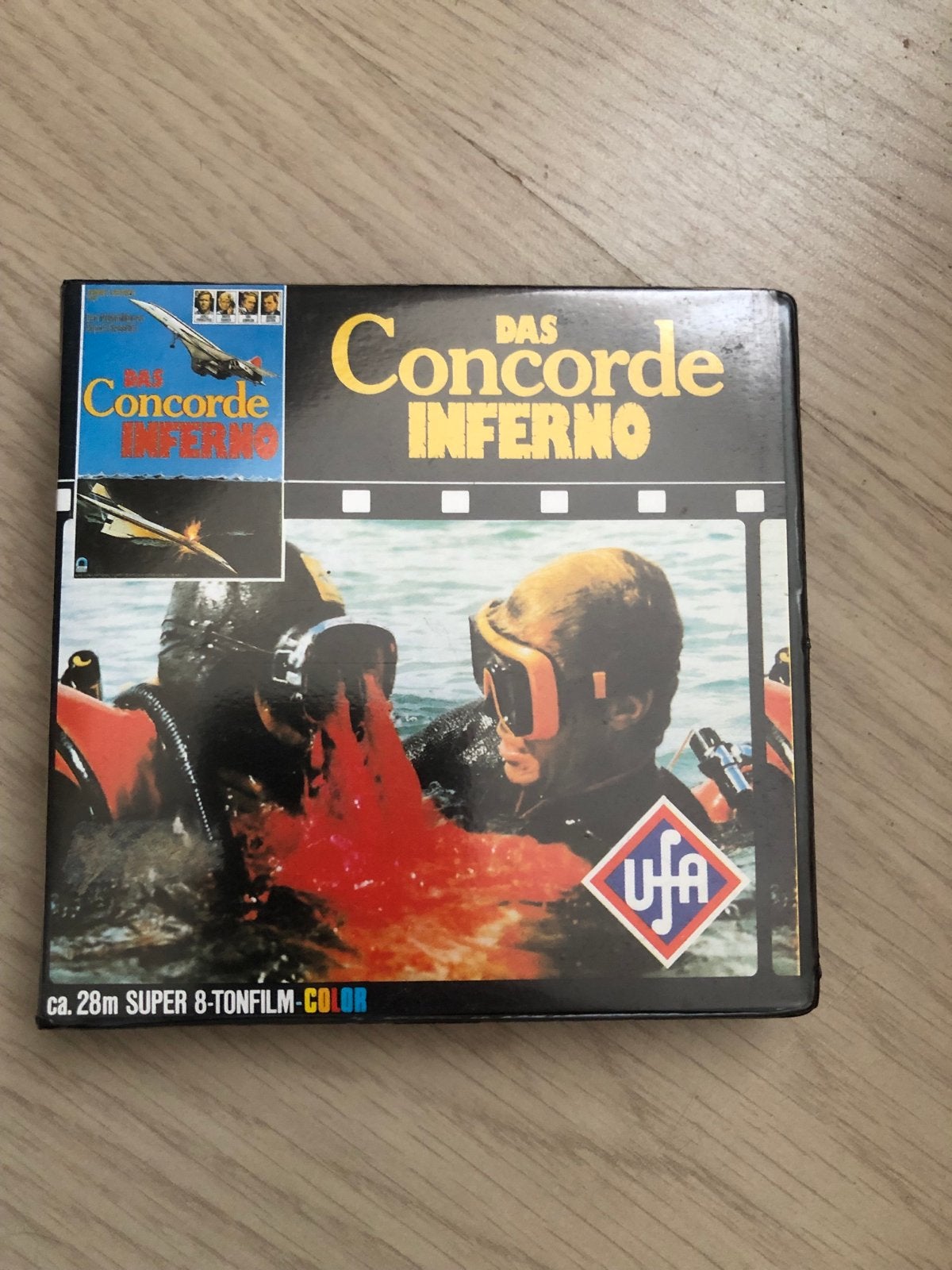 Das Concorde Inferno - Super 8 Tonfilm Kleur, Ophalen of Verzenden, 8mm film