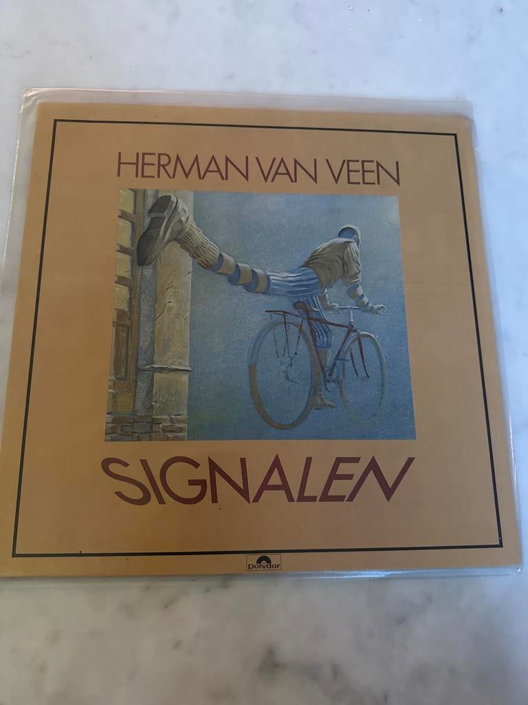 Herman van Veen - Signalen LP (1984), 1980 - 1989, Ophalen of Verzenden, Zo goed als nieuw, Pop