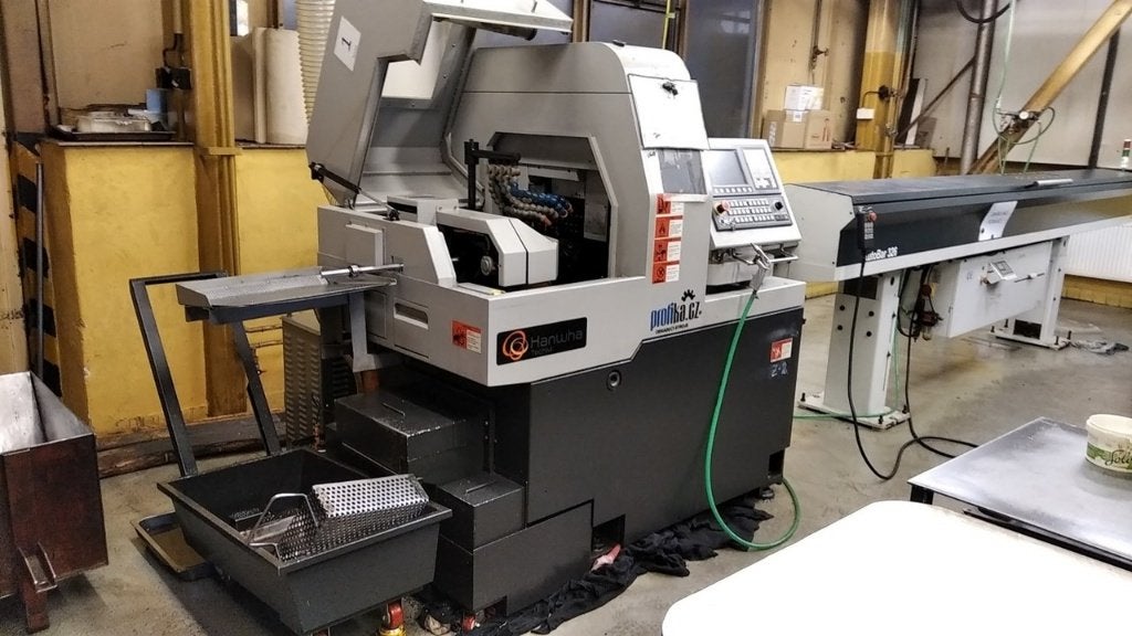 CNC lathe HANWHA XP16S, Ophalen of Verzenden, Gebruikt, Metaal, Machine