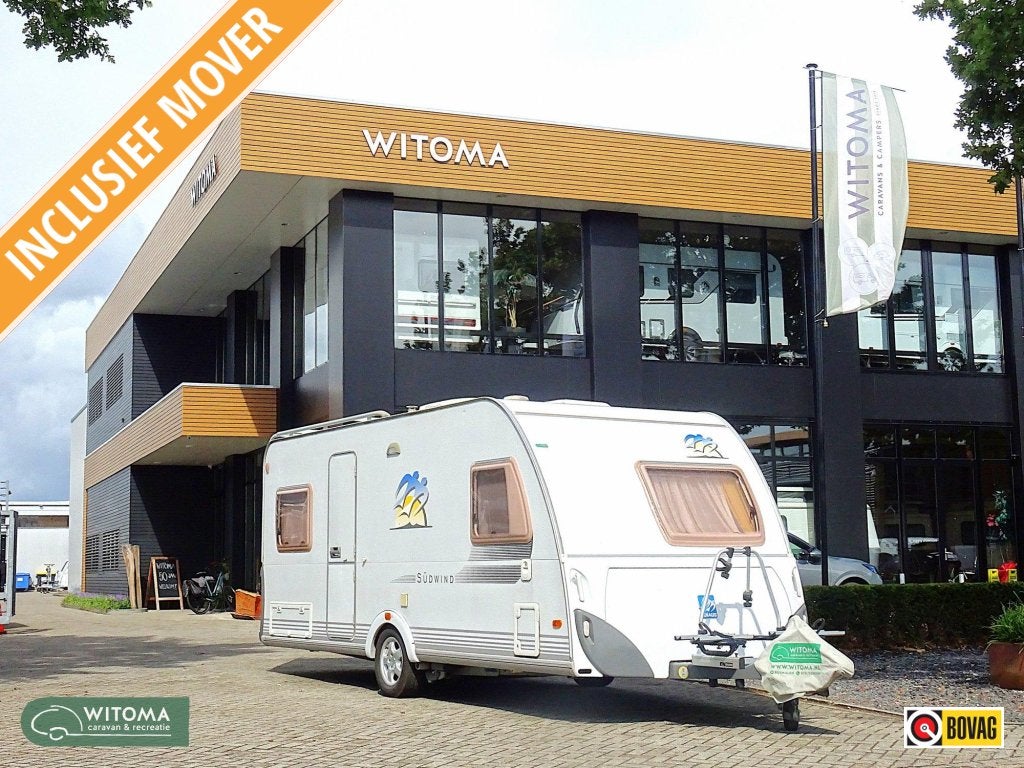 Knaus Sudwind 500 FU met mover+airco Mooi!, Rondzit, Bedrijf, Overige typen, Knaus