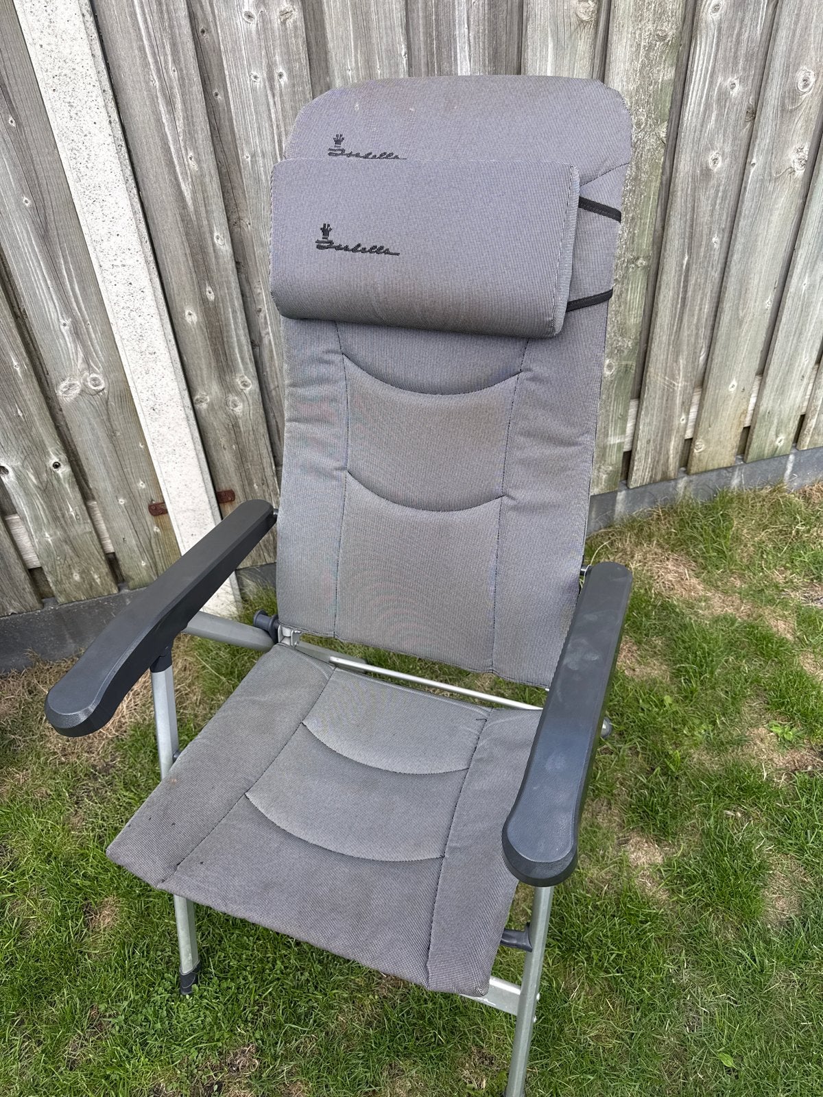 Comfortabele opvouwbare campingstoel - Isabella, Ophalen of Verzenden, Gebruikt, Campingstoel