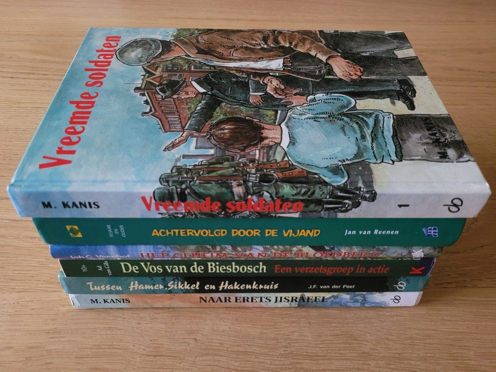 VOORDEEL LEESPAKKET 📚 6 chr oorlogsboeken, IZGS samen €15,-, Ophalen of Verzenden, Gelezen