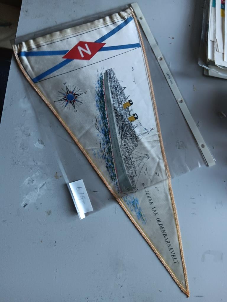 Vaantje, Verzamelen, Scheepvaart, Ophalen of Verzenden, Zo goed als nieuw