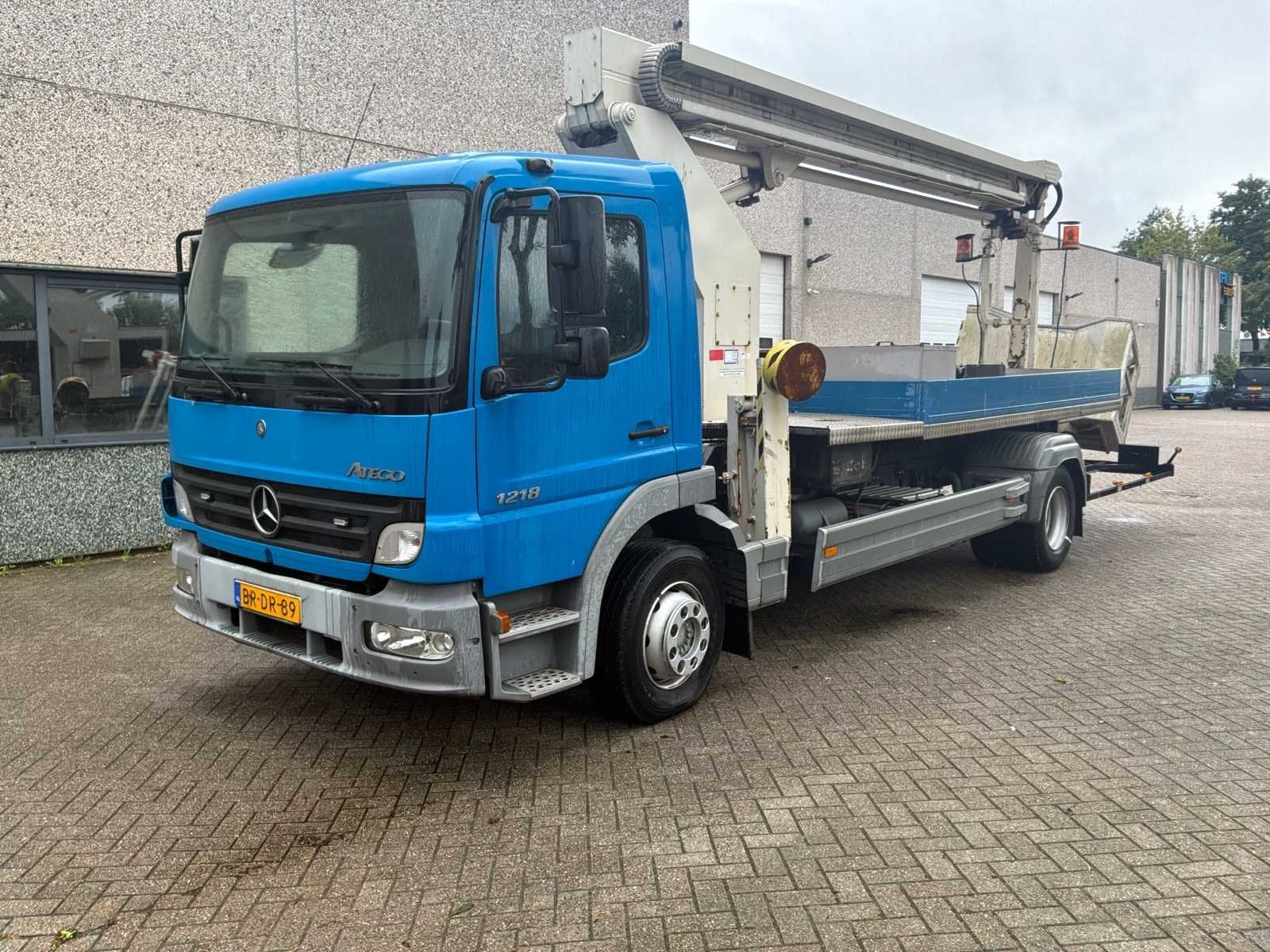 2005 Mercedes-Benz Atego 1218 Vrachtwagen hoogwerker, Overige brandstoffen, Bedrijf, 2 stoelen, 177 pk